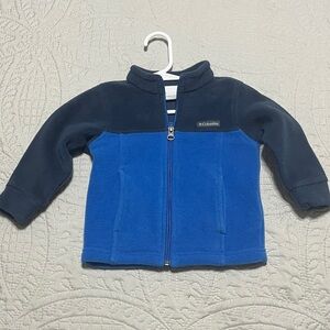 Columbia Navy and Royal Blue Fleece Baby Jacket